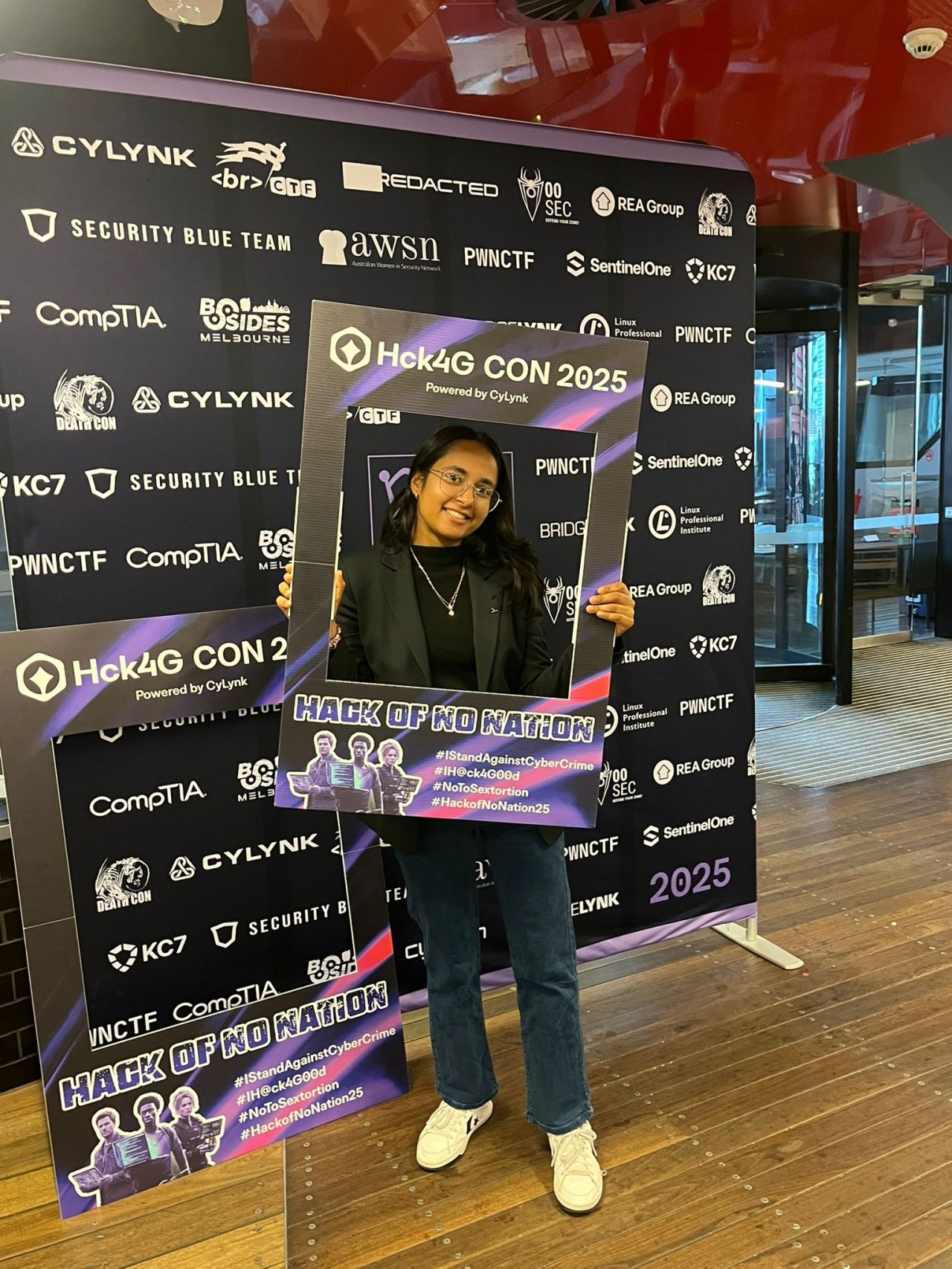 Kirtika at Hck4G CON 2025